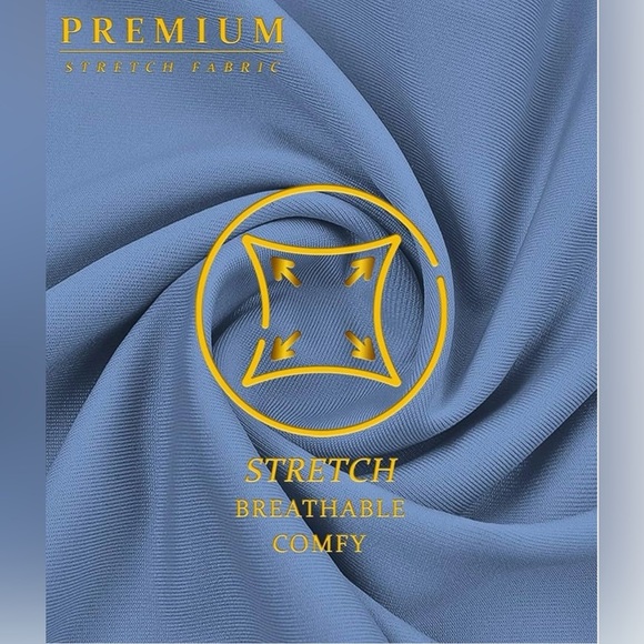 Premium Ultra Stretch Blazer – Light Blue Color SZ M NWT - Picture 4 of 5